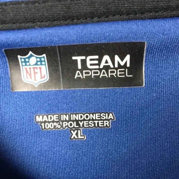 NFL TEAM APPAREL MENS SIZE XL INDIANAPOLIS COLTS  POLO SHIRT GOOD CLEAN - Picture 4 of 9